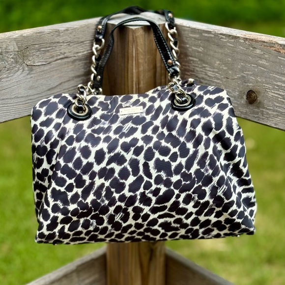 kate spade Handbags - Kate Spade Lindenwood Elena Ocelot Print Tote – EUC